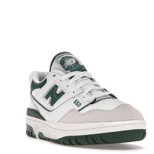 NEW BALANCE 550 WHITE AND GREEN
